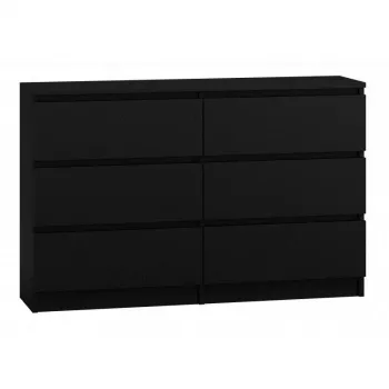 Topeshop M6 120 CZERŃ kumode