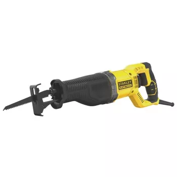 STANLEY FME360 900 W elektriskais abpusgriezošais zāģis, 2,8 cm gājiens, mīkstais starts, mīkstais rokturis, zāģa asmens iekļauts