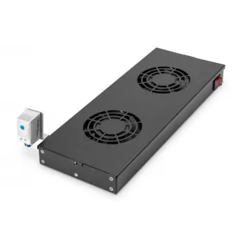 Digitus Ventilatora bloks mainīgai 483 mm (19 inch) uzstādīšanai