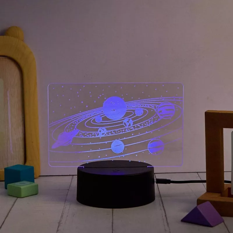 Manta SNL118RGB RGB 3D dekoratīvā LED lampa