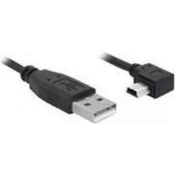 USB kabelis DeLOCK 82681 1m USB A Mini-USB B Melns