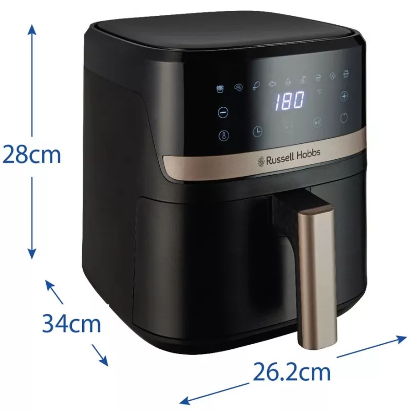 Russell Hobbs Airfryer Satisfry 4,3l melna 27610-56 2761056 (27610-56)