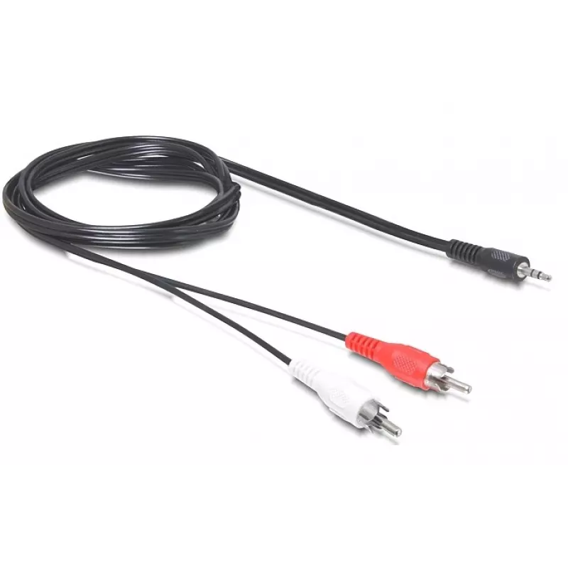 Audio kabelis 3,5mm/2 x RCA DeLOCK 84212