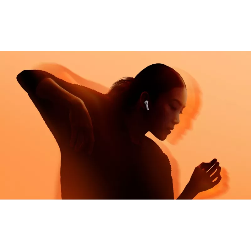 Apple AirPods 4 austiņas Bezvadu Ievietojamās Zvani/Mūzika/Sports/Ikdienai Bluetooth Baltas