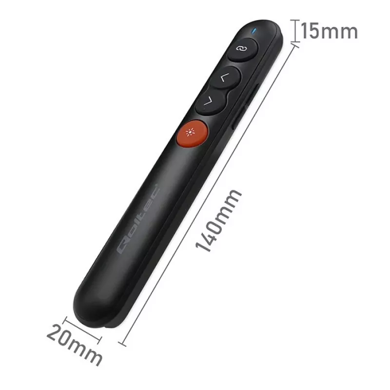 Lāzera prezentācijas rādītājs 4in1 USB 3.0 2.4GHz 30m