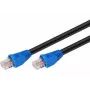 Microconnect B-UTP660SOUT tīkla kabelis melns 60 m Cat6 U/UTP (UTP)