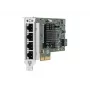 HPE - 366T - tīkla adapteris - PCIe 2.1 x4 zemā profila - Gigabit Ethernet x 4