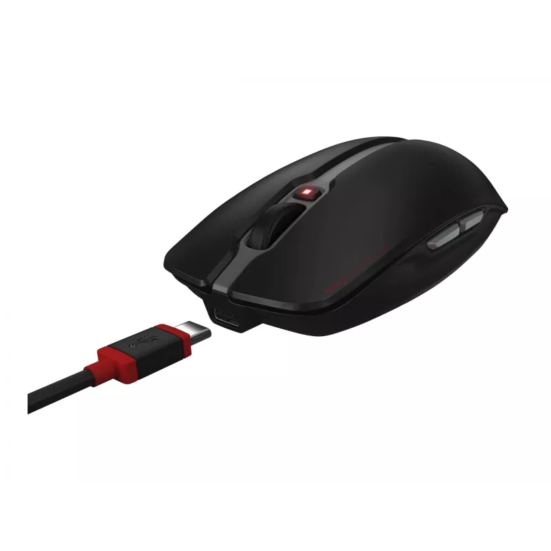 CHERRY Stream Desktop Recharge tastatūra Pele iekļauta Universāls RF Wireless QWERTZ German Melns