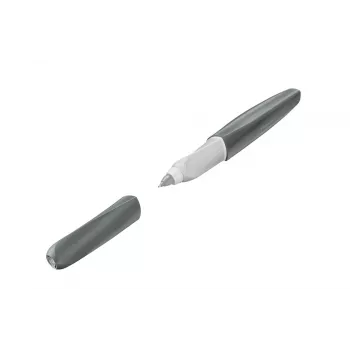 Stick pen Pelikan Twist eco Blue pelēka vienmērīga rakstīšanas komforts