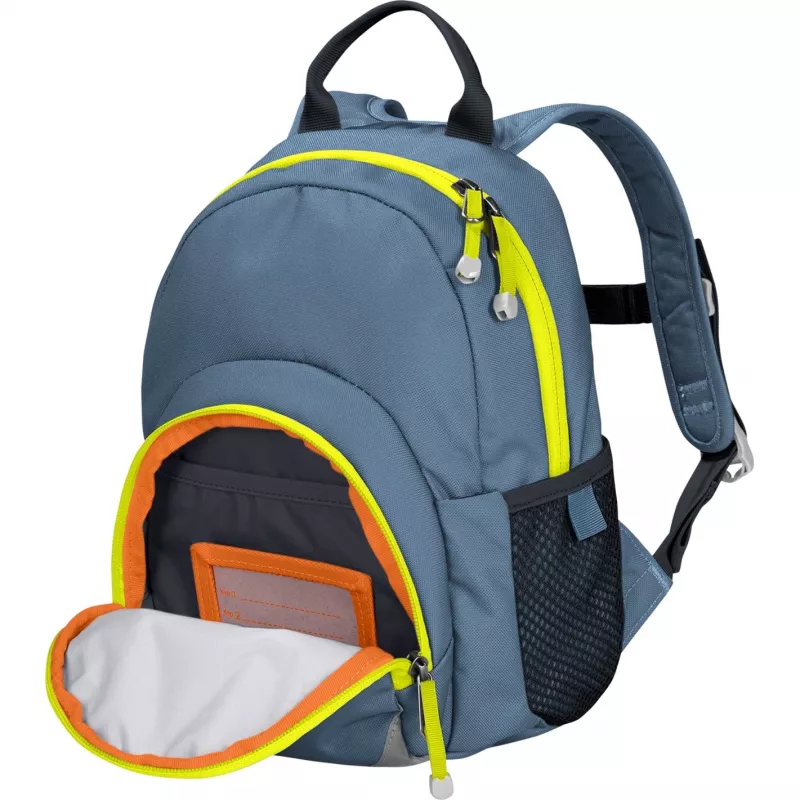 Jack Wolfskin Buttercup mugursoma - zila/neona dzeltena, 4,5 L