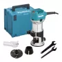 Makita RT0702CJ frēze/apgriezējs Melns, Zils, Nerūsējošais tērauds 34000 RPM 710 W
