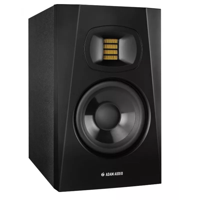 Studijas monitora skaļruņi ADAM AUDIO T5V, 5 collu zemfrekvences skaļrunis, 1,9 collu augstfrekvences skaļrunis, 45–25 000 Hz, 106 dB, melns