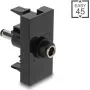 Strāvas adaptera kontaktdakšu komplekts DELOCK Easy 45 Module DC 5,5 × 2,1 mm un 5,5 × 2,5 mm