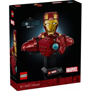 LEGO konstruktors Marvel Super Heroes Iron Man MK4 3D modelis, 436 detaļas, iekļauj 1 minifigūru, no 18 gadu vecuma