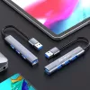 USB centrmezgls QOLTEC 53793 — USB 3.0 ieeja, 3× USB 2.0 pieslēgvietas
