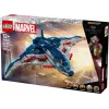 LEGO Quinjet konstruktors 76325 — Marvel, 1131 detaļas, 5 minifigūras, no 12 gadu vecuma, 280×450×300 mm