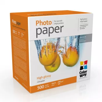 Fotopapīrs ColorWay PG2305004R 230 g/m² 10x15 cm 500 loksnes