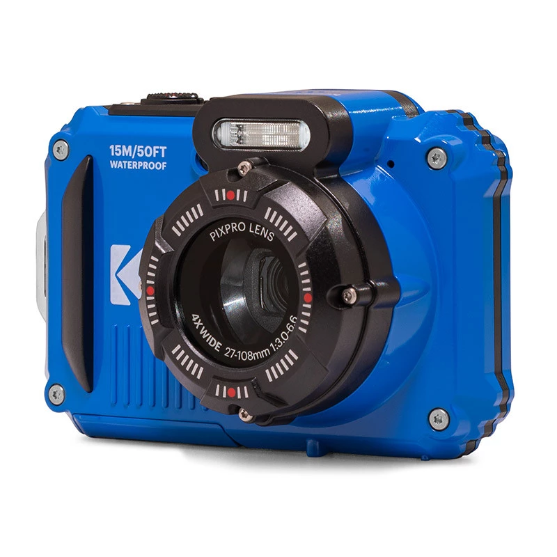 Ūdensizturīga kamera Kodak WPZ2 (zila) modelis