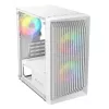 LOGIC ATOS ARGB Mini USB 3.0 korpuss balts