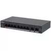 Dahua Technology DH-CS4010-8ET-60 tīkla komutators pārvaldāms L2 Fast Ethernet (10/100) Power over Ethernet (PoE) melns