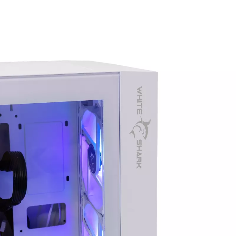 Datora korpuss White Shark GCC-2401 Warhead-3 ATX balts
