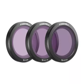 Neitrālā blīvuma filtri Freewell priekš DJI Mini 4 Pro / Mini 4 Pro 2 — ND8/16/32 komplekts (FW-NE-STD)