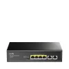 Tīkla slēdzis Cudy GS1006P Nevadāms Gigabit Ethernet 6-portu PoE, 12 Gbit/s, 2048 MAC, Melns