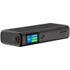 Canyon OnPower 230 TFT ārējais akumulators, 20000 mAh, PD 130 W, 2x USB-C + USB-A, metāla korpuss, tumši pelēks