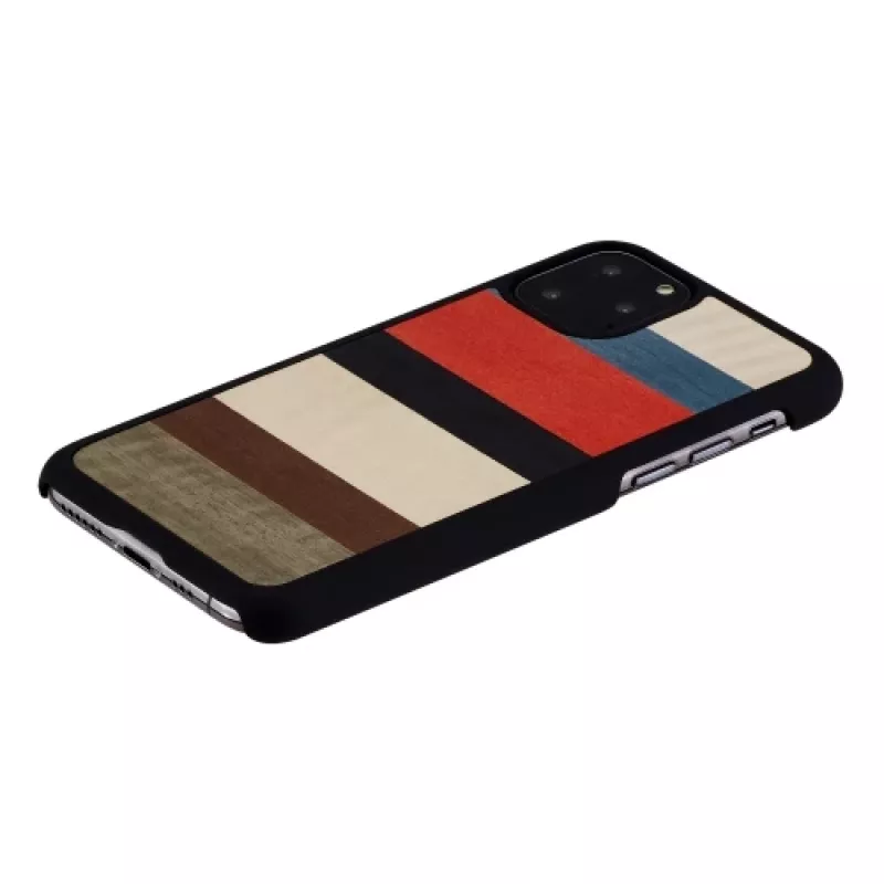 viedtālruņa maciņš man and wood iPhone 11 Pro — corallina Melns