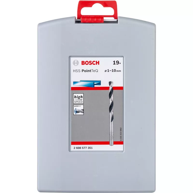 Bosch HSS Twist Drill Bit PointTeQ komplekti