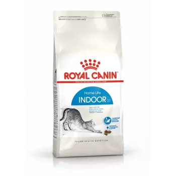 Sausā kaķu barība Royal Canin Home Life Indoor 27 Adult 2 kg — mājputnu garša, 27% olbaltumvielu, 13% tauku