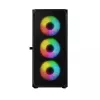 Datora korpuss Logic Concept Portos ARGB ATX melns