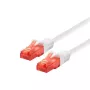 Tīkla kabelis LOGON Cat6 UTP 7 m — RJ-45 uz RJ-45, balts