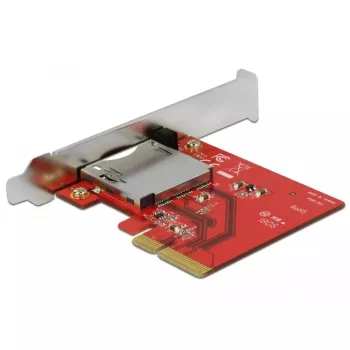 DeLOCK PCI Express > 1x ārējais CFexpress slots - karšu lasītājs (CF) - PCI Express x4 3.0 (91748)