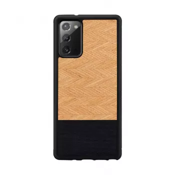 Mobilā telefona maciņš Man and Wood Galaxy Note 20 herringbone nero black