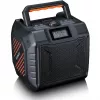 Portatīvais digitālais radio Lenco ODR-160GY pelēkā krāsā FM/AM ar digitālo uztvērēju un kompaktu dizainu