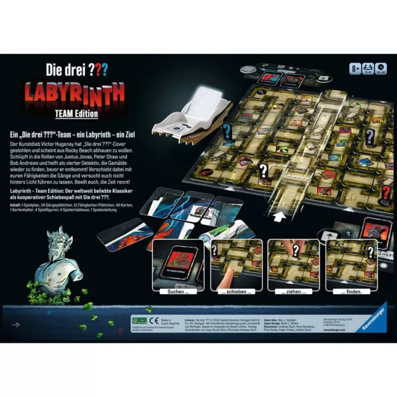 Die drei Labyrinth - Team Edition, galda spēle