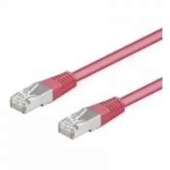 Wentronic Goobay CAT 5e komutācijas kabelis, SF/UTP, fuksīna, 3 m - CCA vara maisījums (93416)