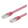 Wentronic Goobay CAT 5e komutācijas kabelis, SF/UTP, fuksīna, 3 m - CCA vara maisījums (93416)