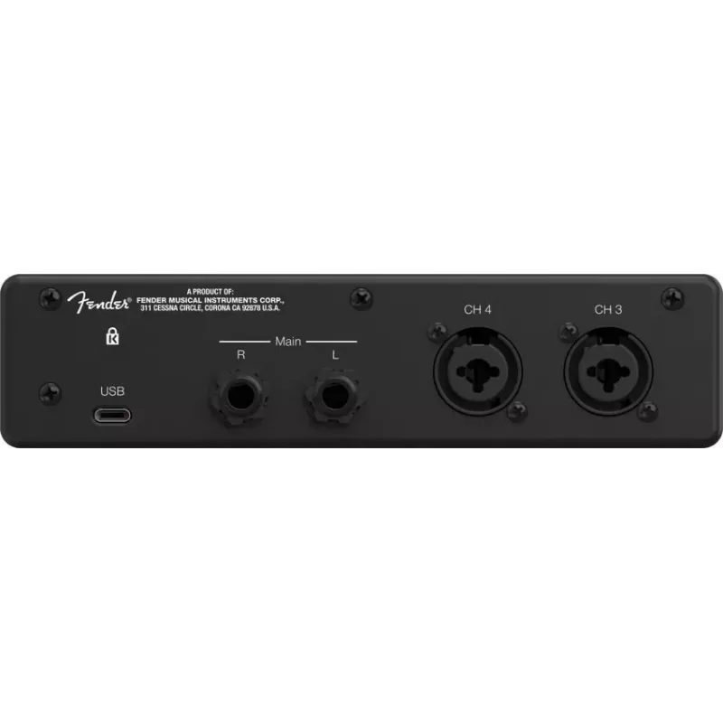 Fender Quantum LT 4 - USB-C audio saskarne