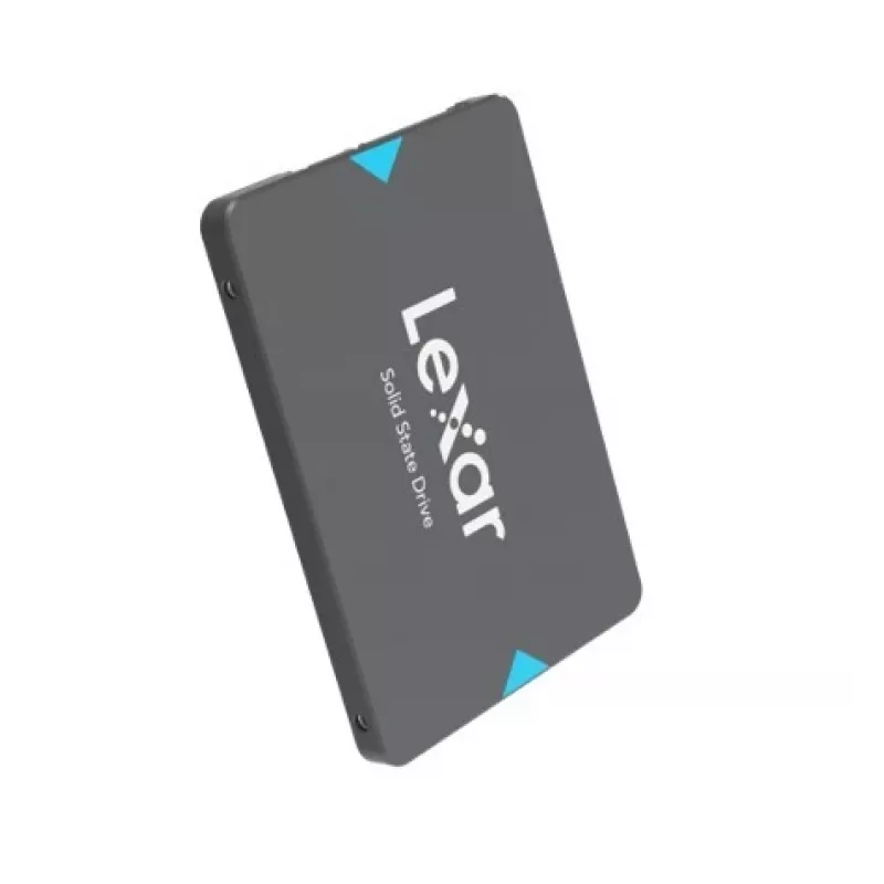 2,5 collu SATA III SSD Lexar NQ100 1 TB — 550 MB/s lasīšana, 6 Gbit/s pārsūtīšana