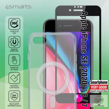 Mobilā tālruņa maciņš 4smarts 360° Starter Set 11,9 cm Caurspīdīgs