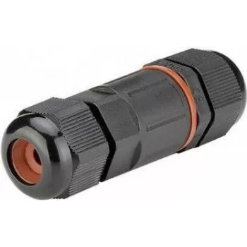 Goobay 81292 kontaktdakšas/kabeļa blīvējums melns - oranžs (81292)