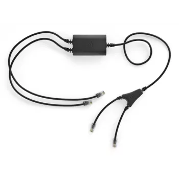 EHS adapter Sennheiser CEHS-CI 01 — melns, saderīgs ar Sennheiser austiņām (modelis CEHS-CI 01)