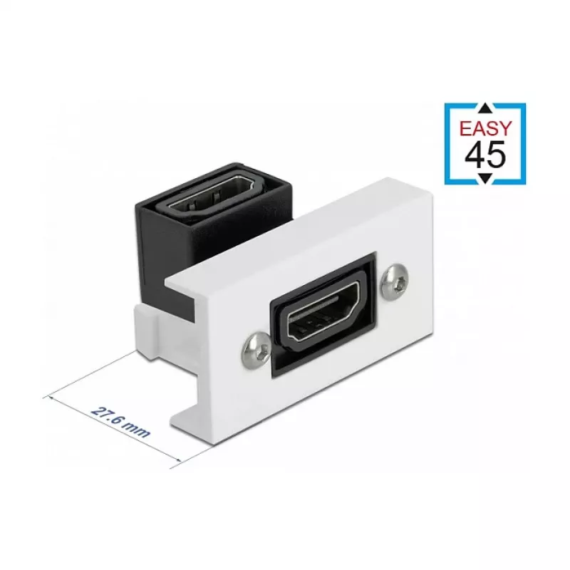 HDMI modulis DeLOCK Easy 45 81304 leņķveida 90° 22.5 x 45 mm