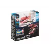 RC helikopters Revell TOXI ar elektrisko dzinēju, LiPo 75 mAh, 15 g, balts/sarkans/melns