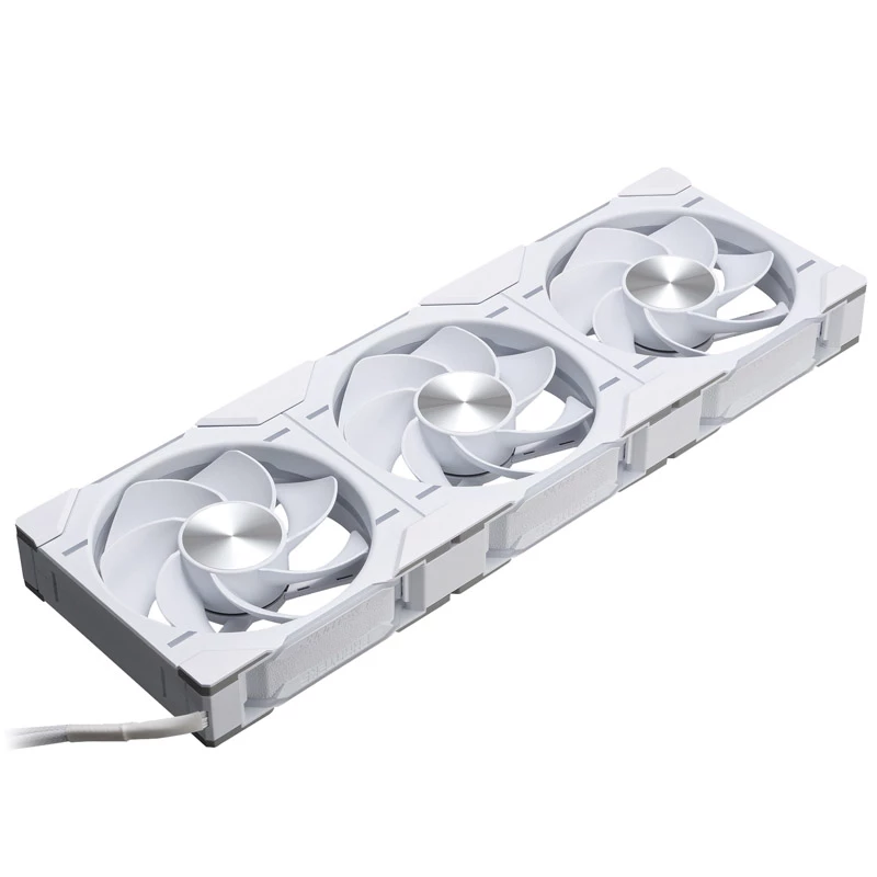 Ventilators Phanteks D30-120 12 cm Balts 250-2000 RPM šķidruma dinamiskais gultnis