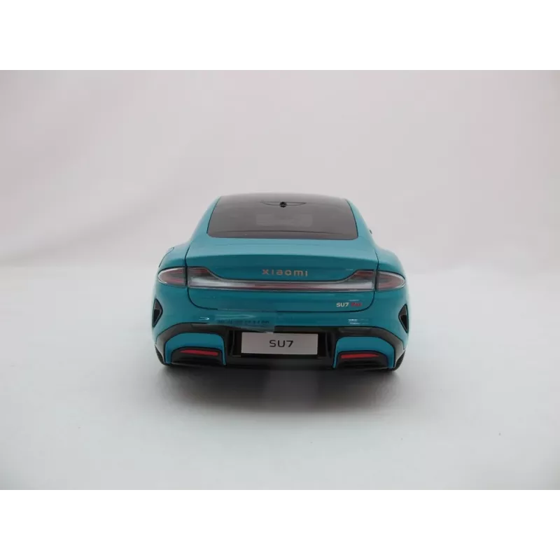 Lieta metāla 1:18 mēroga modelis Xiaomi SU7 — salikts klasisks auto, 278×108×81,5 mm