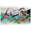 Jamara 410065 Impulse Laser Bug Hunt Set, rotaļu lāzerpistole ar mērķi, baltā/oranžā krāsā