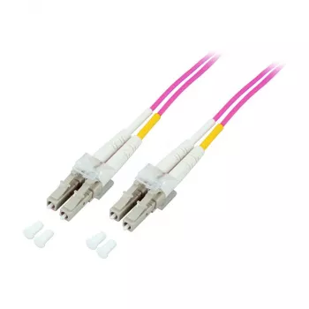 komutācijas kabelis LWL Duplex OM4 (Multimode, 50/125) LC/LC, 7,5m, Good Connections® (LW-8075LC4)